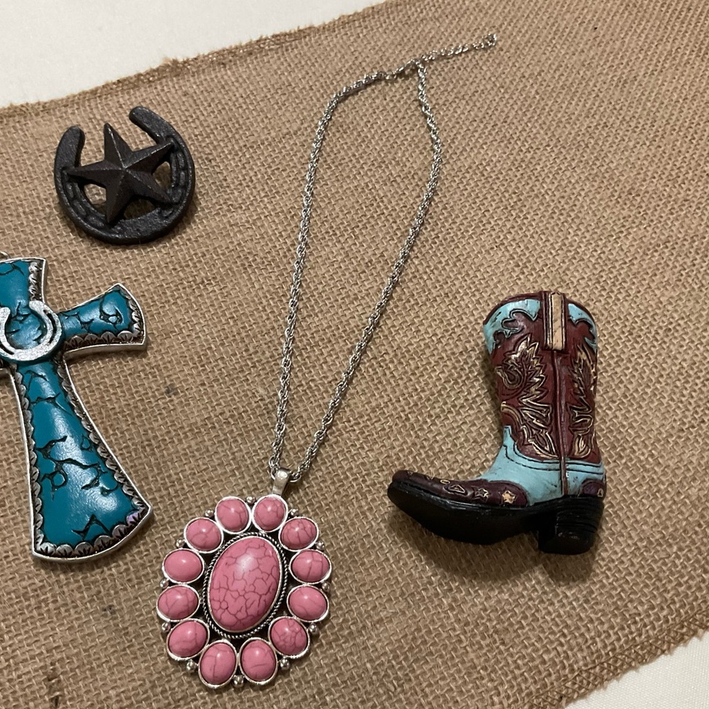 NECKLACE SILVER WESTERN